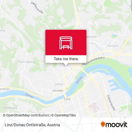 Linz/Donau Ontlstraße map