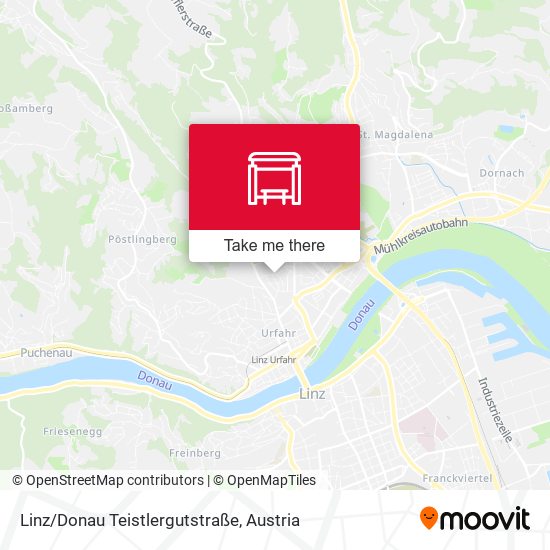 Linz/Donau Teistlergutstraße map