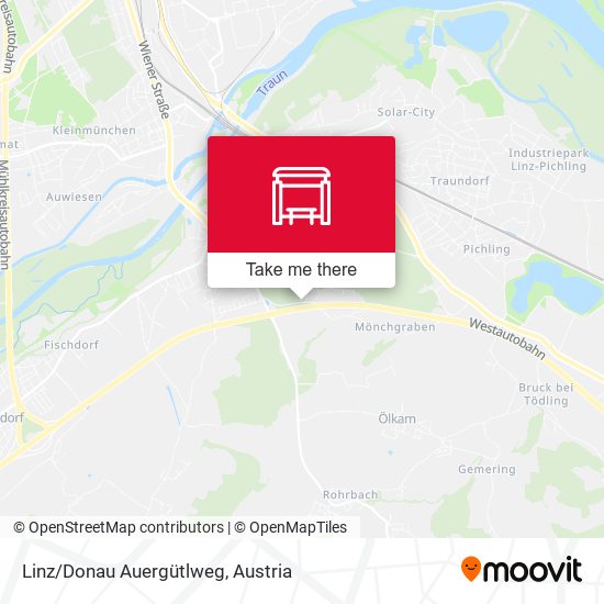 Linz/Donau Auergütlweg map