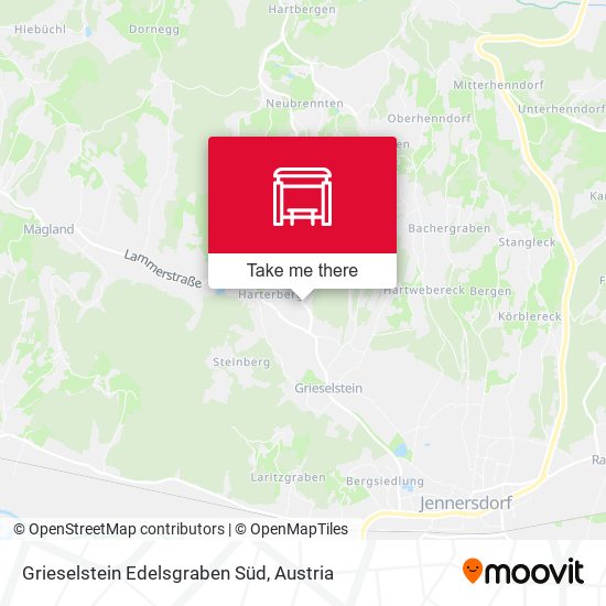 Grieselstein Edelsgraben Süd map