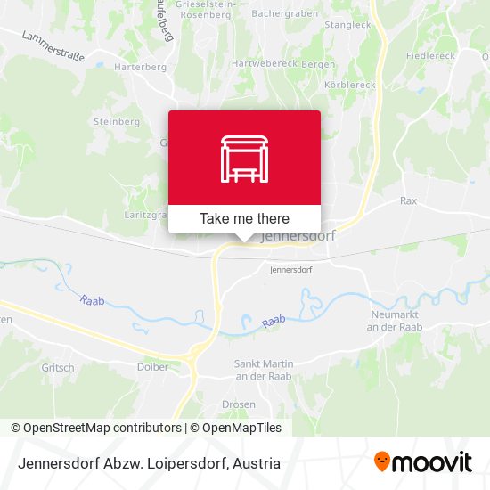 Jennersdorf Abzw. Loipersdorf map