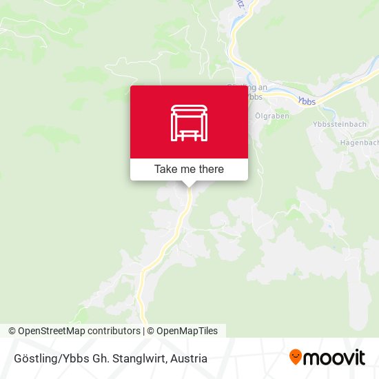 Göstling/Ybbs Gh. Stanglwirt map