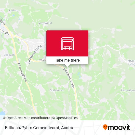 Edlbach/Pyhrn Gemeindeamt map