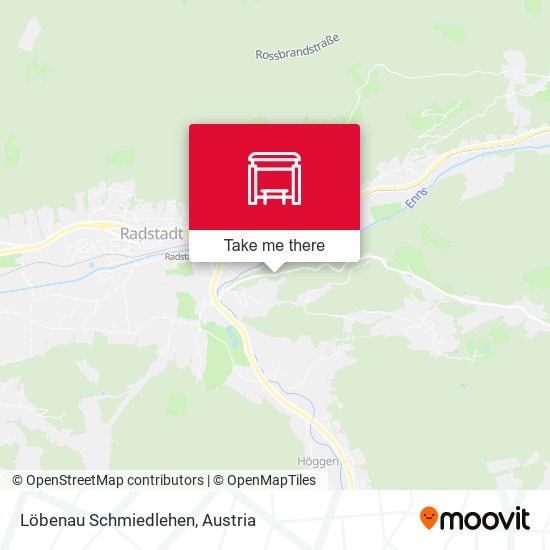 Löbenau Schmiedlehen map