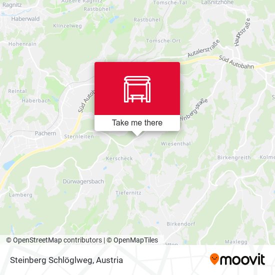 Steinberg Schlöglweg map