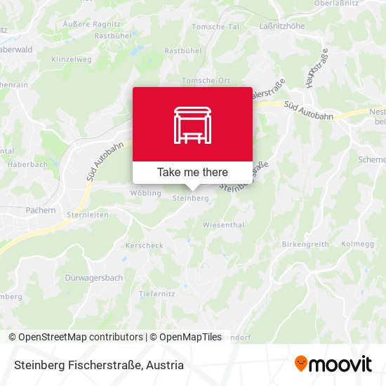 Steinberg Fischerstraße map