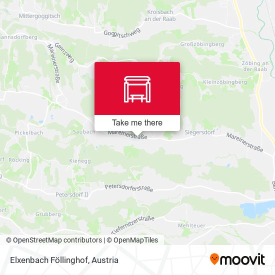 Elxenbach Föllinghof map