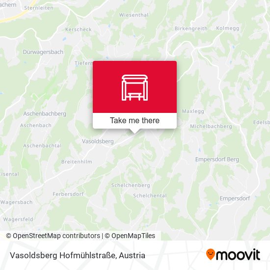 Vasoldsberg Hofmühlstraße map