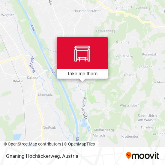 Gnaning Hochäckerweg map