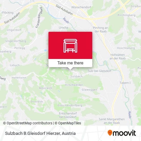 Sulzbach B.Gleisdorf Hierzer map