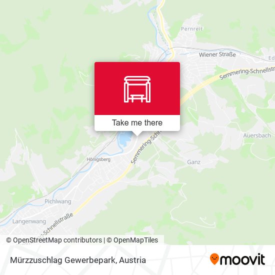 Mürzzuschlag Gewerbepark map