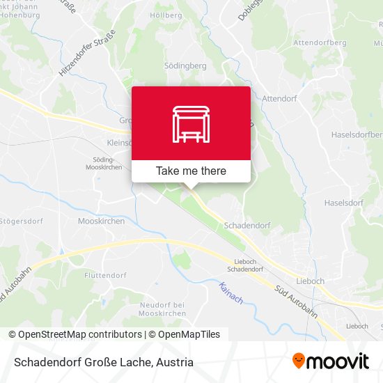 Schadendorf Große Lache map