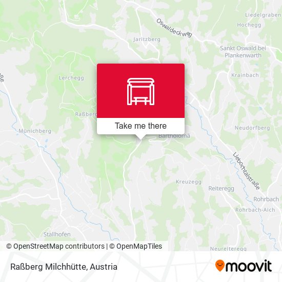 Raßberg Milchhütte map