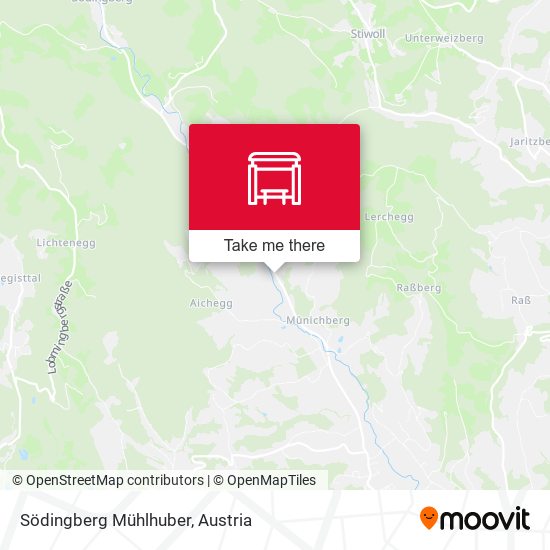Södingberg Mühlhuber map