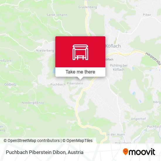 Puchbach Piberstein Dibon map