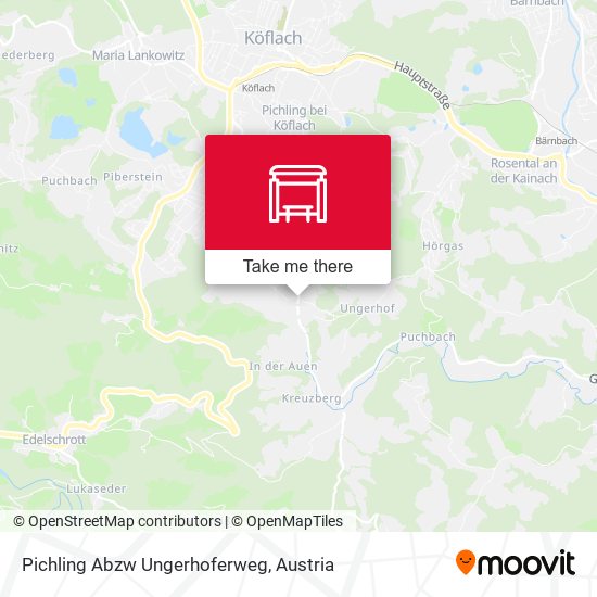 Pichling Abzw Ungerhoferweg map