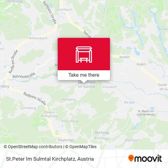 St.Peter Im Sulmtal Kirchplatz map