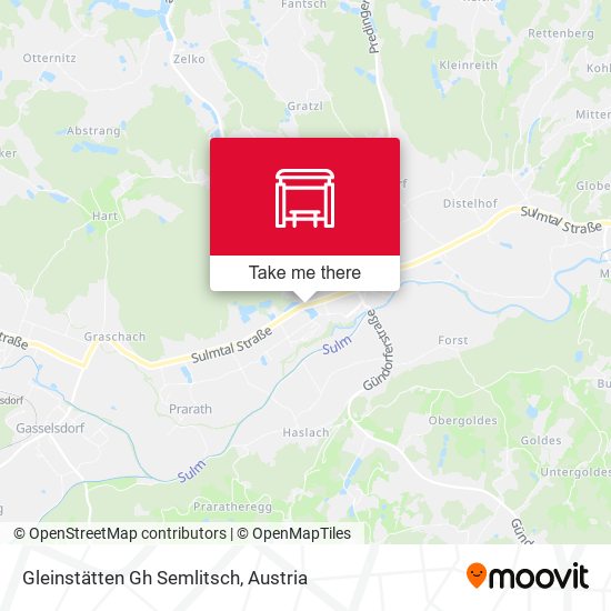 Gleinstätten Gh Semlitsch map