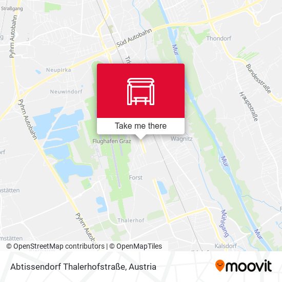 Abtissendorf Thalerhofstraße map
