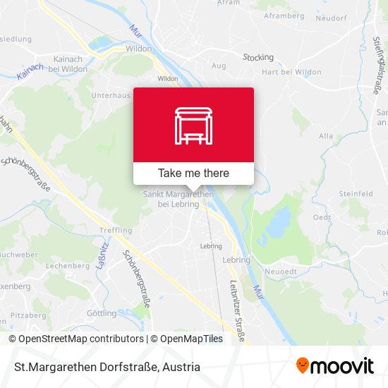 St.Margarethen Dorfstraße map