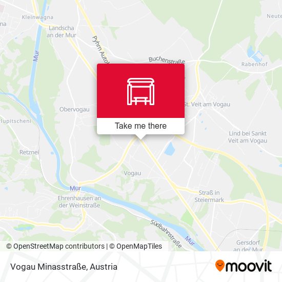 Vogau Minasstraße map