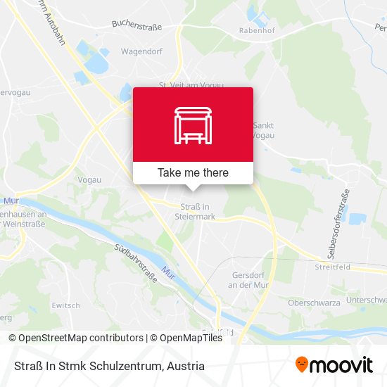 Straß In Stmk Schulzentrum map