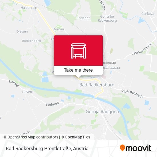Bad Radkersburg Prentlstraße map