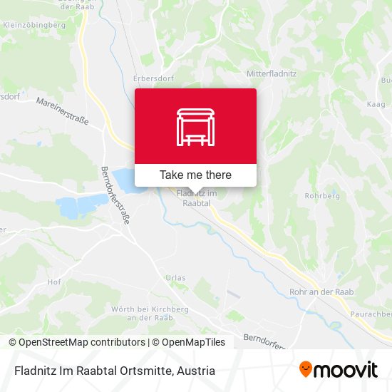 Fladnitz Im Raabtal Ortsmitte map