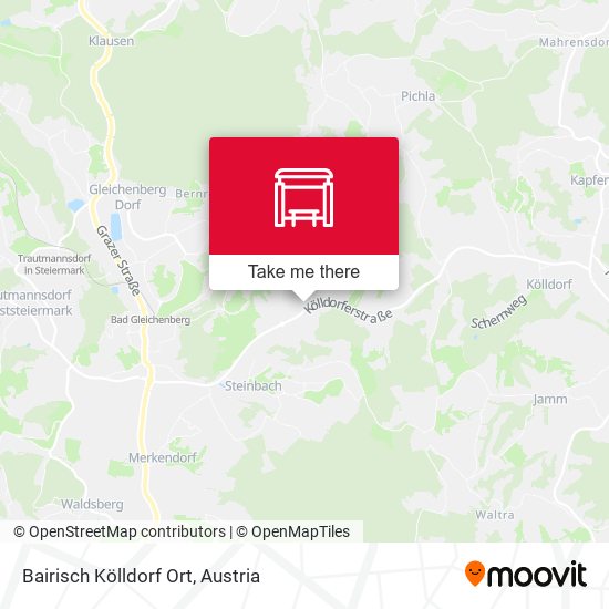Bairisch Kölldorf Ort map