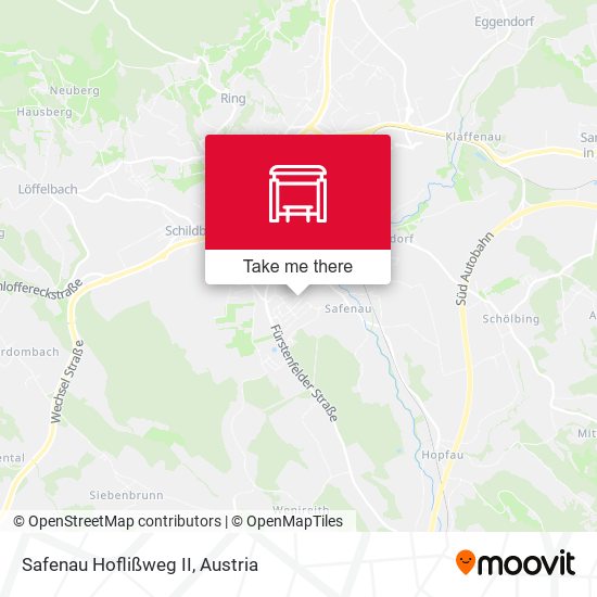 Safenau Hoflißweg II map
