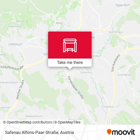 Safenau Alfons-Paar-Straße map