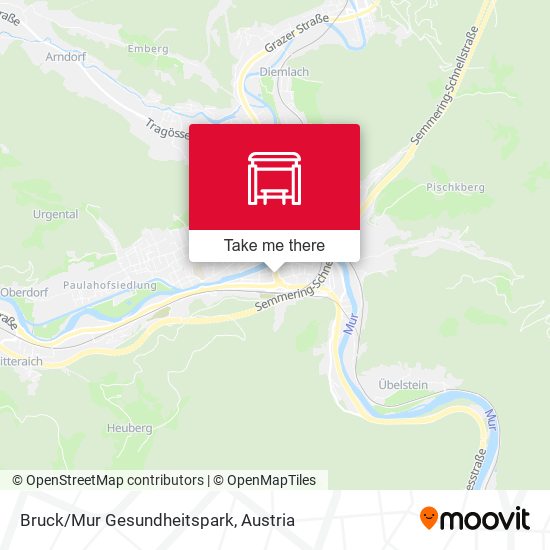 Bruck/Mur Gesundheitspark map