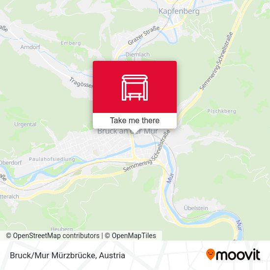 Bruck/Mur Mürzbrücke map