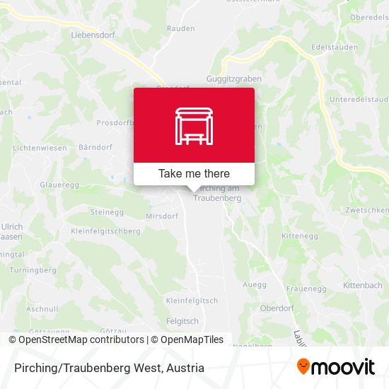 Pirching/Traubenberg West map