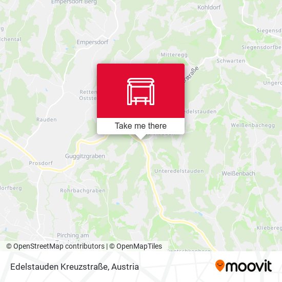 Edelstauden Kreuzstraße map