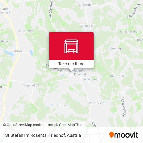 St.Stefan Im Rosental Friedhof map