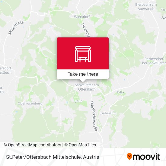 St.Peter / Ottersbach Mittelschule map