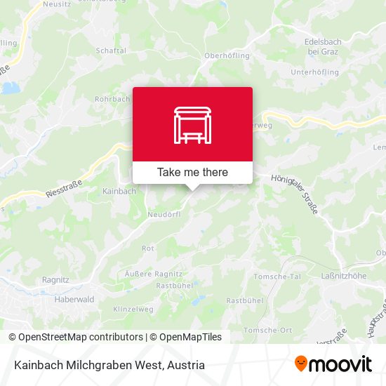 Kainbach Milchgraben West map