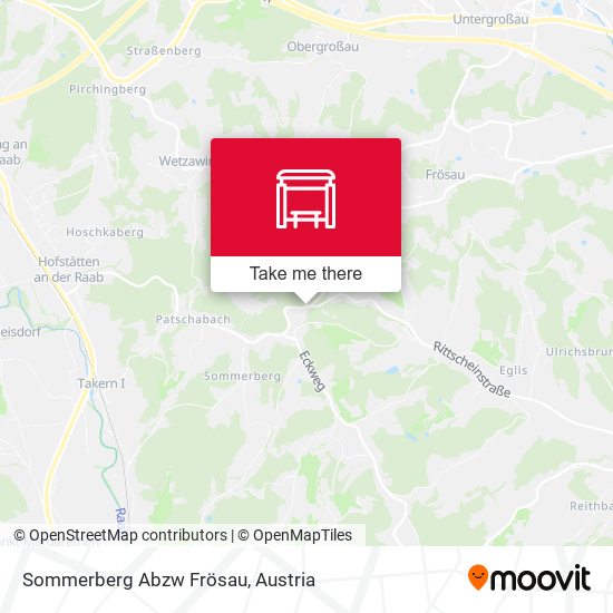 Sommerberg Abzw Frösau map