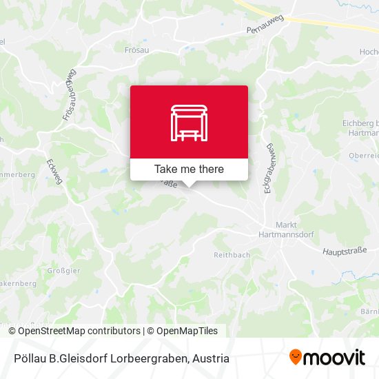 Pöllau B.Gleisdorf Lorbeergraben map