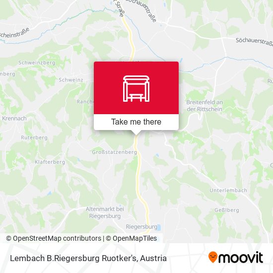 Lembach B.Riegersburg Ruotker's map