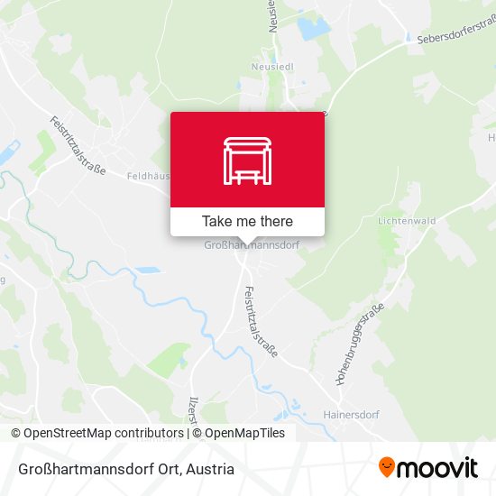Großhartmannsdorf Ort map