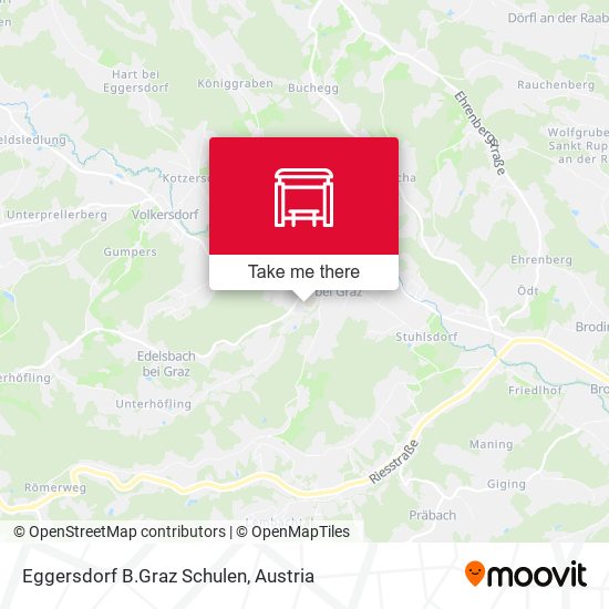 Eggersdorf B.Graz Schulen map
