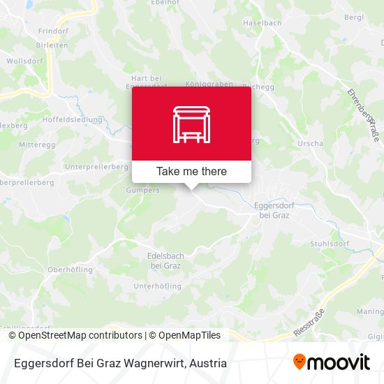 Eggersdorf Bei Graz Wagnerwirt map