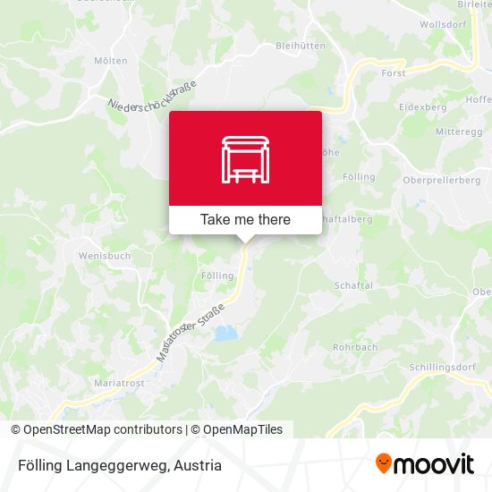 Fölling Langeggerweg map