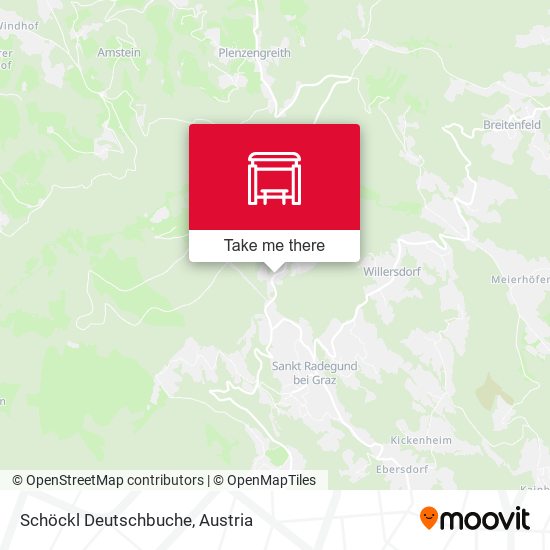 Schöckl Deutschbuche map