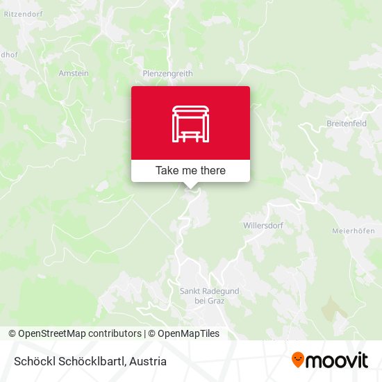 Schöckl Schöcklbartl map