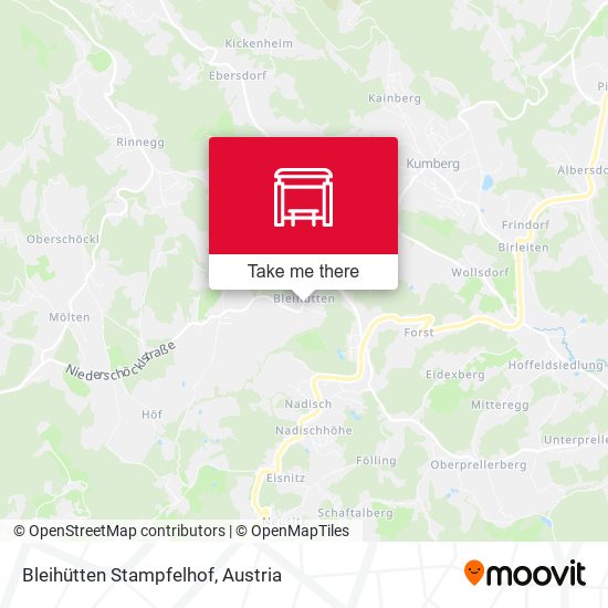 Bleihütten Stampfelhof map