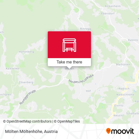 Mölten Möltenhöhe map