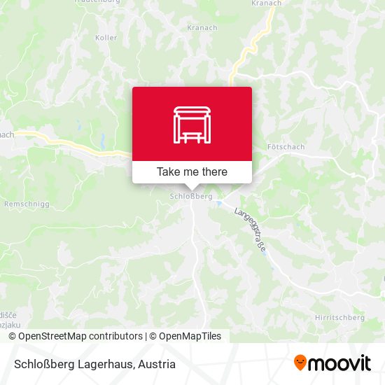 Schloßberg Lagerhaus map